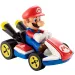 Hot Wheels Mario Kart: Mario Auto 1/64 - Mattel
