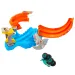 Hot Wheels Monster Trucks: Spiral Shark Smash Spielset mit Mega-Wrex Auto – Mattel