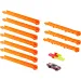 Hot Wheels Streckenersteller: Gerades Strecken-Set – Mattel