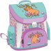 ICO: Lizzysuli Premium "Lollipop" mit Capybara-Motiv, ergonomischer Schulranzen/Rucksack, 40 x 33 x 26 cm