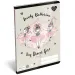 ICO: Lizzysuli Tiny Dancer Ballerina liniertes Schulheft für die 1. Klasse A5 14-32