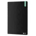 ICO: Student Premium Black Spiralblock A/4 blanko 100 Blatt