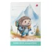 ICO: Kindergarten-Mitteilungs- und Notizheft mit Igelmotiv, A5, 32 Blatt