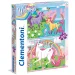 Ich glaube an Einhörner Supercolor 2-in-1 Puzzle 2x20 Teile - Clementoni