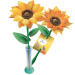 Idea! Mini-Sonnenblumen-Bastelset - Clementoni
