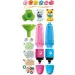 Idee! Mini-Textmarker-Set mit niedlichen Tieren - Clementoni