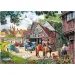 Idyllisches Leben 2x500 Teile Puzzle - Trefl