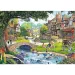 Idyllisches Leben 2x500 Teile Puzzle - Trefl