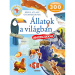 Illustrierter Atlas für Kinder – Tiere der Welt. Ein Sachbuch mit Aufklebern
