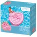 Intex: Aufblasbare Luftmatratze in Herzform mit Bonbon-Muster 145x142cm
