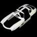Italeri 1/16 Mercedes-Benz 300SL Gullwing Automodellbausatz