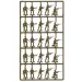 Italeri 1/72 Amerikanische Infanterie WWII. Soldatenfiguren