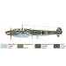 Italeri 1/72 Bf 110 C Zerstörer Jagdflugzeugmodell