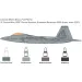 Italeri 1/72 F-22 Raptor Flugzeugmodellbausatz