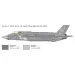 Italeri 1/72 F-35A Lightning II Jagdflugzeugmodell