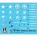 Italeri 1/72 M4A3 75mm Sherman Panzer 2er Modellbausatz-Set