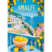 Italien Amalfi Vintage-Poster Premium-Plus 1000-teiliges Puzzle - Trefl