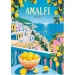 Italien Amalfi Vintage-Poster Premium-Plus 1000-teiliges Puzzle - Trefl Bild 2