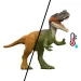 Jurassic World: Dino Reveal Battle Pack Set mit 2 Dino-Figuren – Mattel