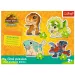 Jurassic World: Niedliche Dinosaurier - Erstes Baby-Puzzle 3-4-5-6 Teile - Trefl