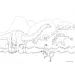 Jurassic World kreatives Malbuch mit Aufklebern und Schablone in mehreren Varianten