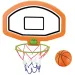 Korball-Set mit Korbbrett und Ball