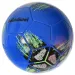 Kunstleder-Fußball mit buntem Kreuzmuster, 23 cm