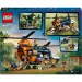 LEGO® City: Dschungel-Forschungshelikopter an der Basis (60437)