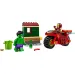 LEGO® Marvel: Iron Man mit Motorrad und Hulk (76287)