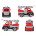 LENA: Truxx 2 rotes Feuerwehrauto mit Leiter 29cm