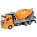 LKW-Fahrer: Schwungrad-Baustellen-LKW 3er-Set 19cm