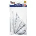 Lineal-Set 4-teilig 20cm