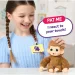 Little Live Pets: Mini Maki Pepi Peach interaktives cremefarbenes Äffchen Bild 5