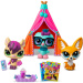 Littlest Pet Shop: Pyjama-Party Spielset mit 3 Figuren