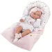 Llorens: 38 cm großes neugeborenes Mädchenpuppe mit rosa Schlafsack