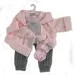 Llorens: Babyset mit Bären- und Hasen-Hose für 43 cm große Puppen
