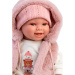 Llorens: Chloe, 38 cm große weinende Puppe in rosa Weste