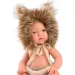 Llorens: Junge Baby-Puppe 30 cm mit Löwenmütze