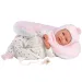 Llorens: Mimi 42 cm große Puppe mit Geräuschen und Bauchpolster