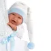 Llorens: Mimo neugeborenes weinendes Baby mit Babytrage 42 cm