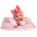 Llorens: Olivia 38 cm große weinende Puppe mit Kissen