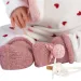 Llorens: Tina 44cm weinende Puppe in rosa Kapuzenweste