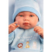 Llorens: Tino, 43 cm große Neugeborenenpuppe mit Kissen