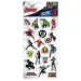 Luna: Avengers 3D Puffersticker-Set auf einem 10x22 cm Bogen