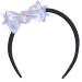 Luna: Haarband mit Kuromi-Muster und Schleife