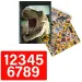 Luna: Jurassic World Malset mit Schablone und Aufkleber 54x47cm