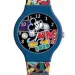 Luna: Mickey Maus analoge Armbanduhr in Metalldose