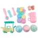 Luna: Muffin-Backset mit Servierwagen, 21-teiliges Set