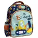 Luna: Muss Team Bagger gemusterter, abgerundeter Kindergartenrucksack mit 2 Fächern, 27x10x31cm