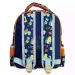 Luna: Muss Team Bagger gemusterter, abgerundeter Kindergartenrucksack mit 2 Fächern, 27x10x31cm